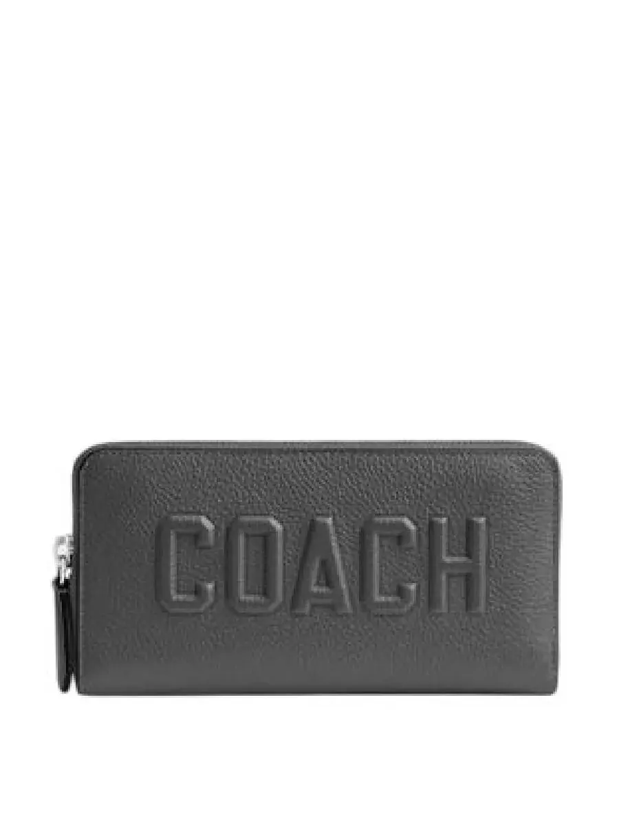 Кошелек Coach из кожи с аккордеоном