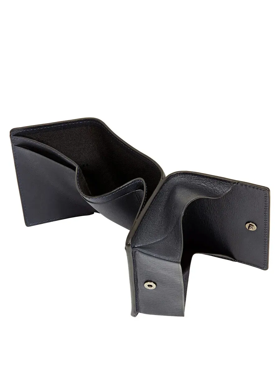 Кошелек для монет Coach Saddle Trifold Origami — изображение 6 из 7, синий
