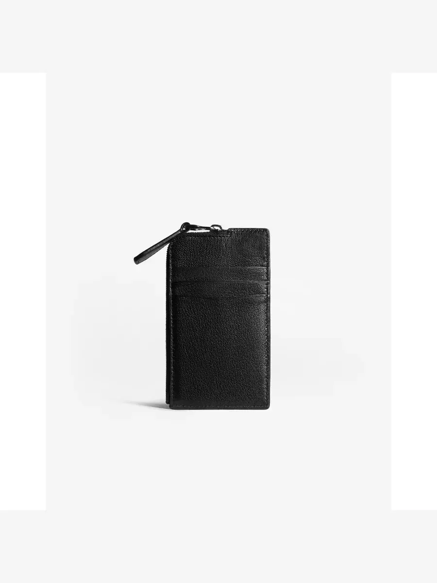 Футляр для карт из тонкой кожи Dunhill Duke — изображение 3 из 3, черный
