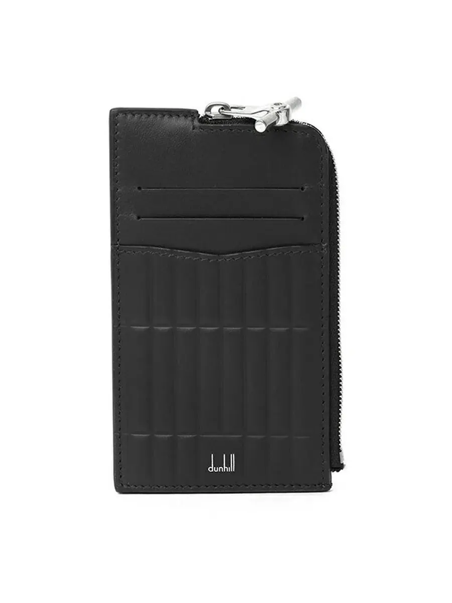 Кожаный футляр для карт Dunhill Rollagas на молнии