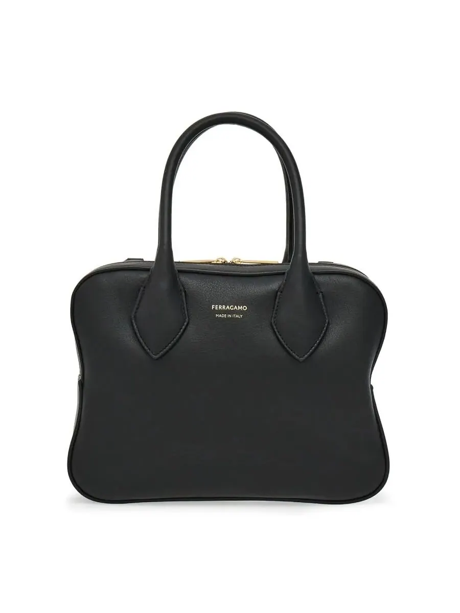 Сумка Ferragamo Black Star из кожи с верхней ручкой — 1