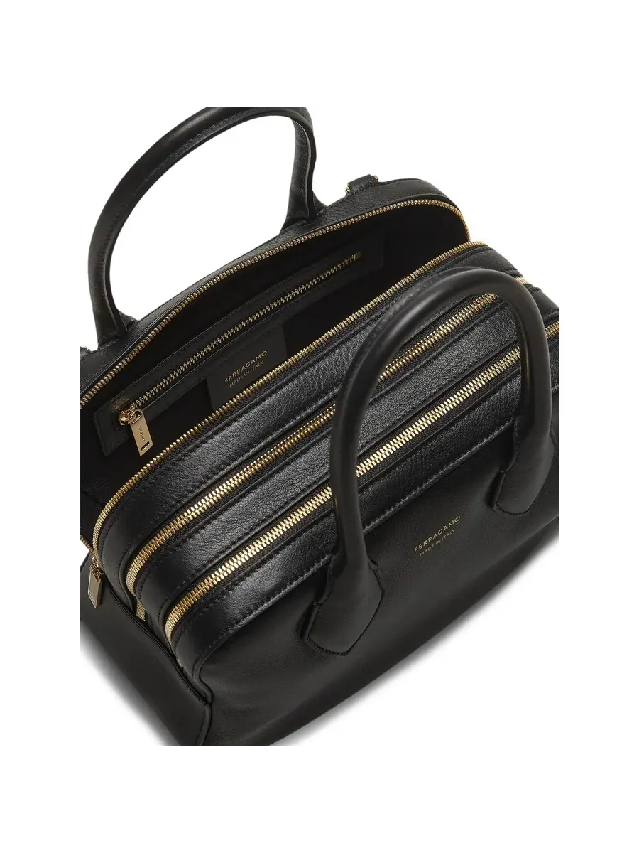 Сумка Ferragamo Black Star из кожи с верхней ручкой — 4