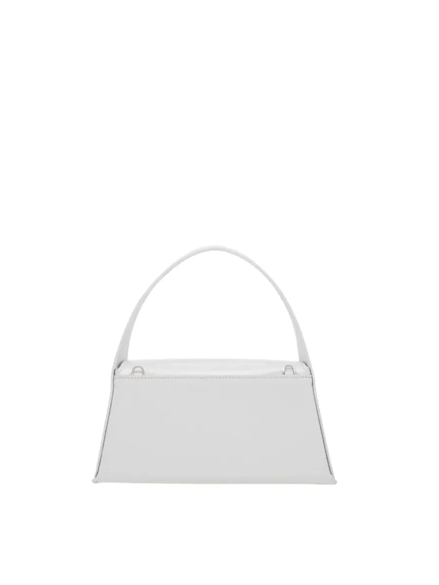 Кожаная сумка на плечо Ferragamo Geometric — изображение 2 из 4, белый