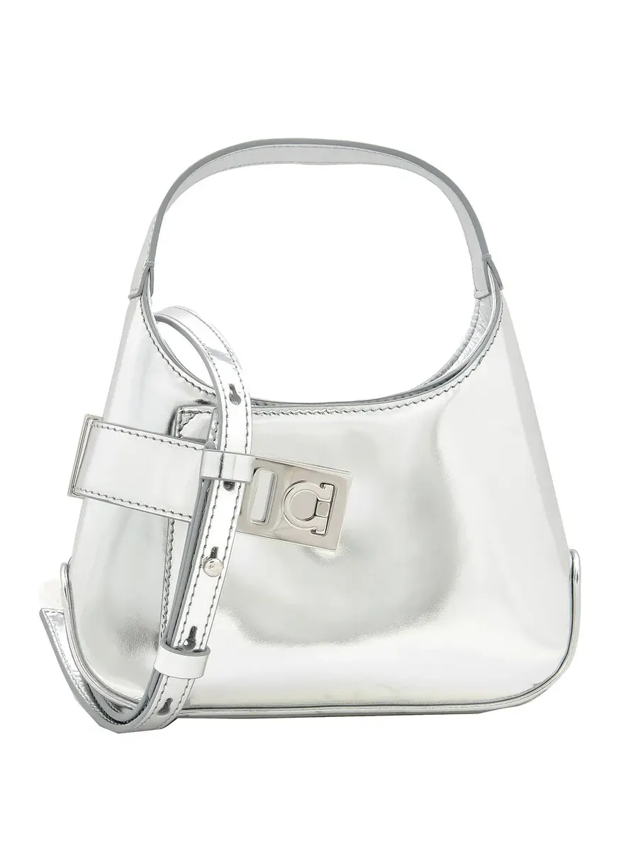 Мини-сумка на плечо Ferragamo Metallic Arch — 1