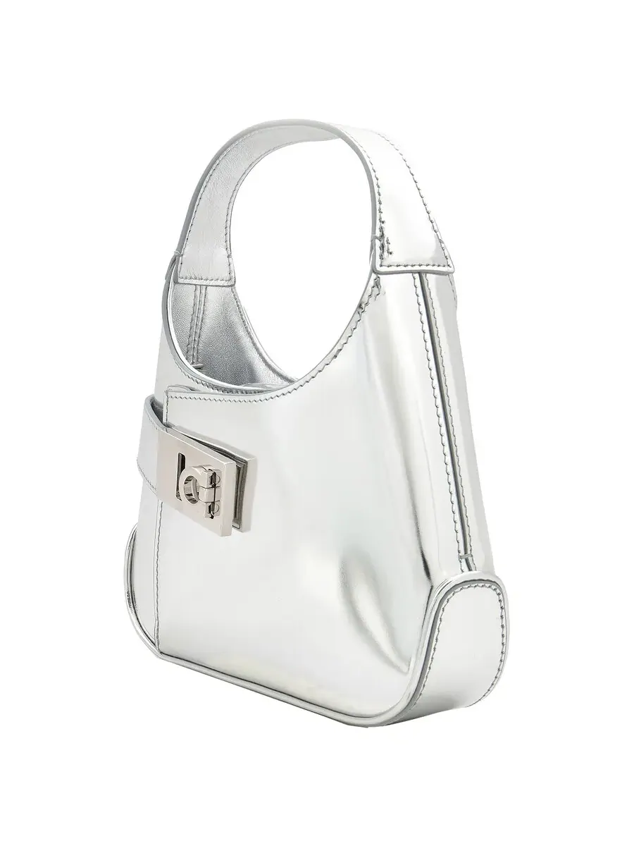 Мини-сумка на плечо Ferragamo Metallic Arch — 3