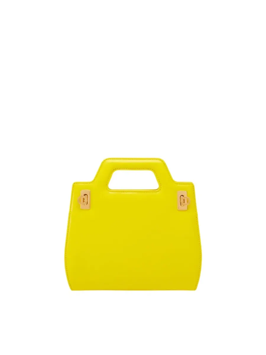 Сумка Ferragamo Mini Wanda с верхней ручкой из кожи — 1