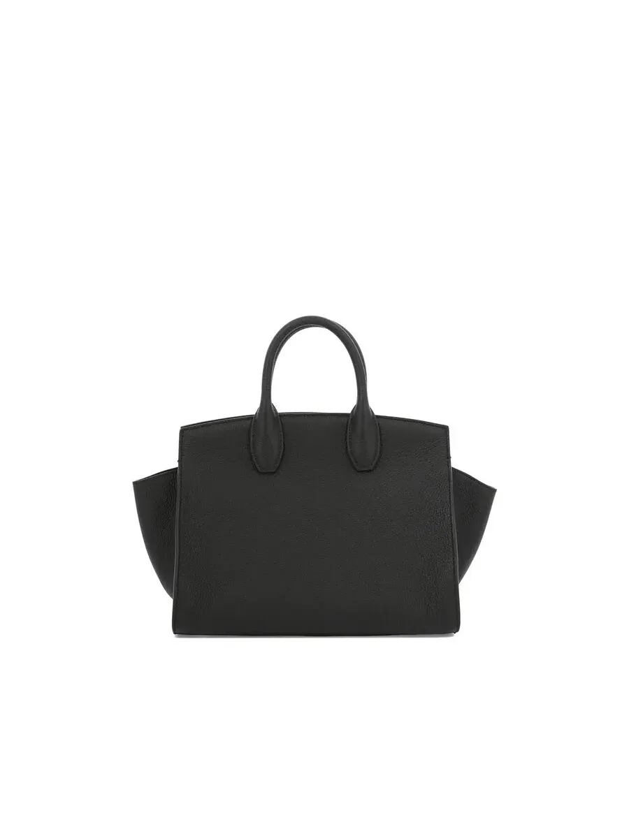 Сумка-тоут Ferragamo Studio Gancini — изображение 3 из 5, черный