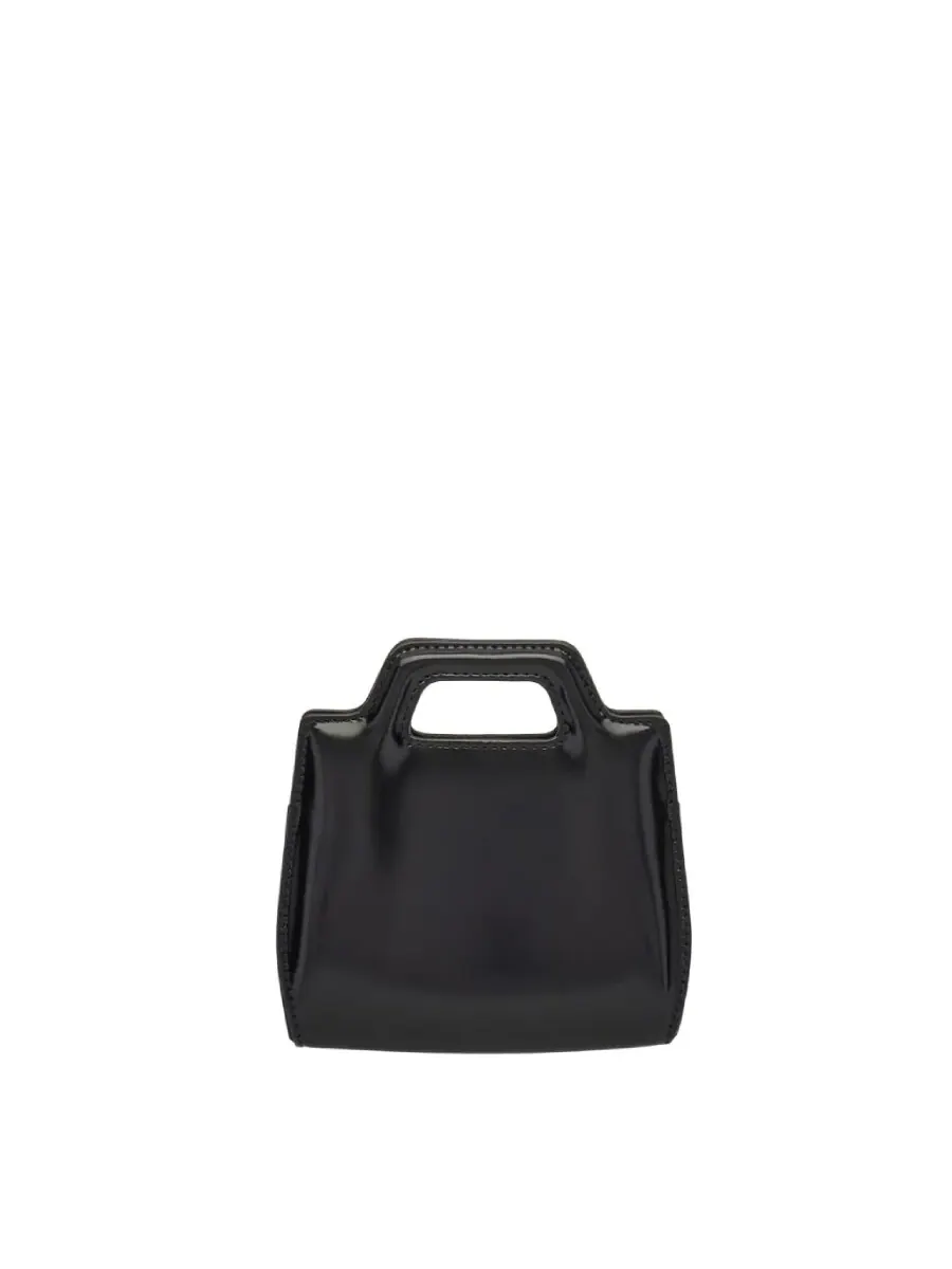 Кожаная сумка на плечо Ferragamo Wanda Micro — изображение 2 из 6, черный
