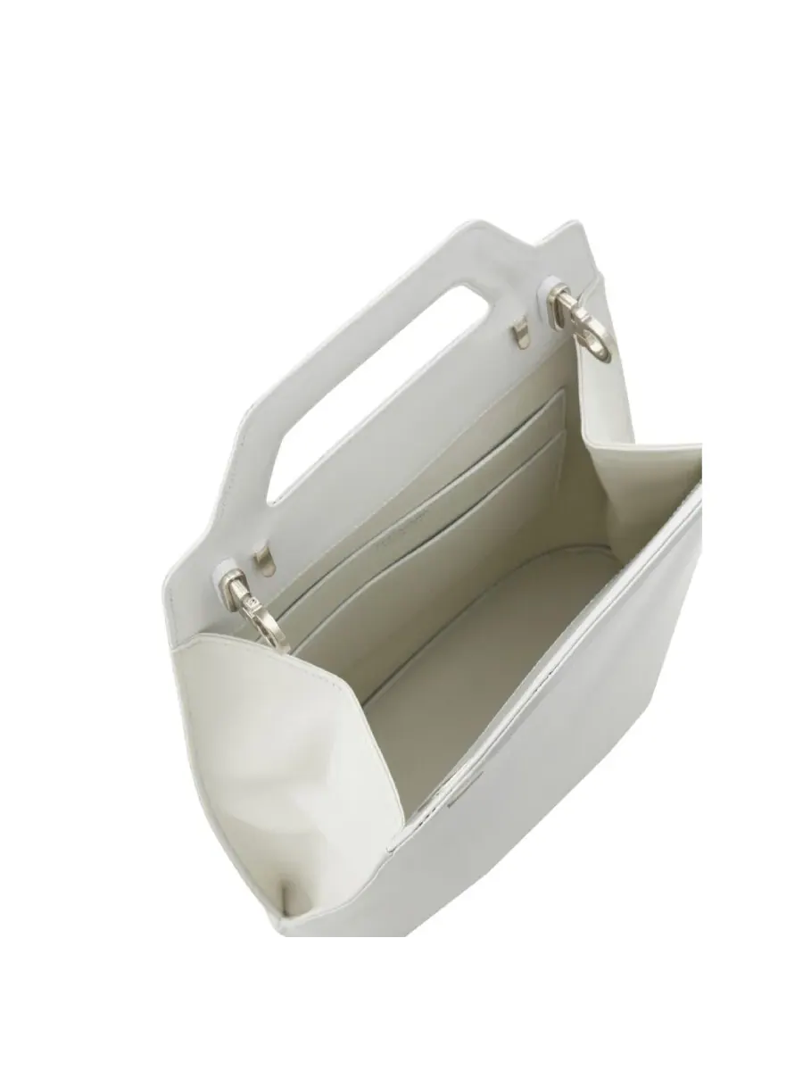 Сумка-тоут с верхней ручкой Ferragamo Wanda на застежке Flip-Lock — 4