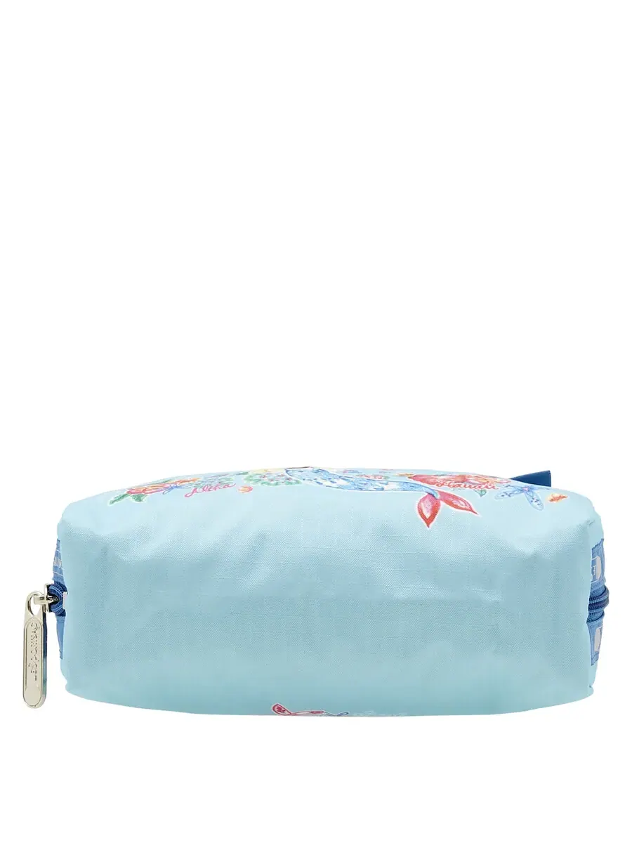 Сумка Le Sportsac Turquoise Rectangular Cosmetic Case — изображение 5 из 7, бирюзовый