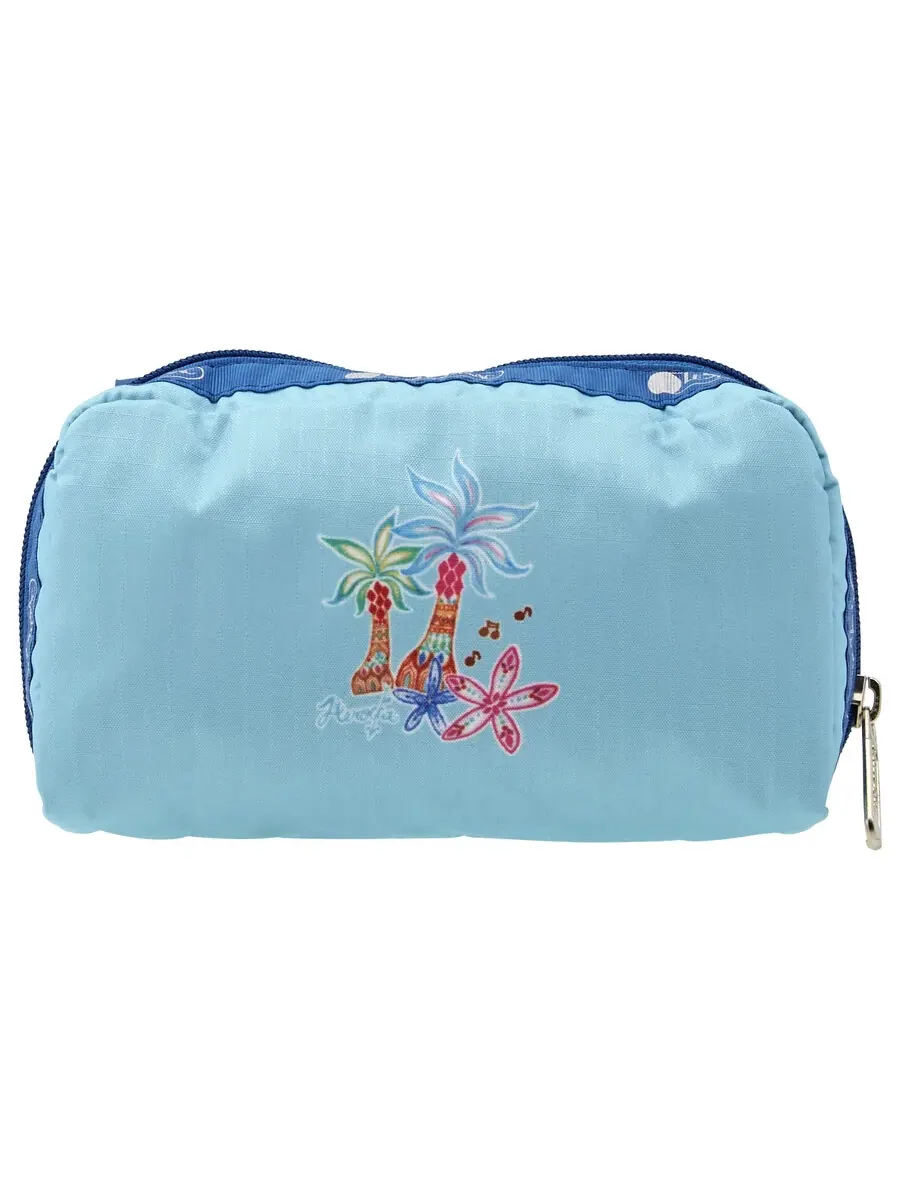 Сумка Le Sportsac Turquoise Rectangular Cosmetic Case — изображение 6 из 7, бирюзовый