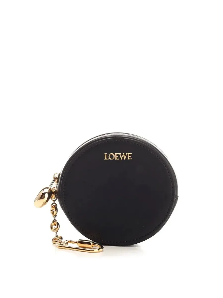 Сумка Loewe Pebble Cookie Calfskin Key Holder — изображение 1 из 2, черный