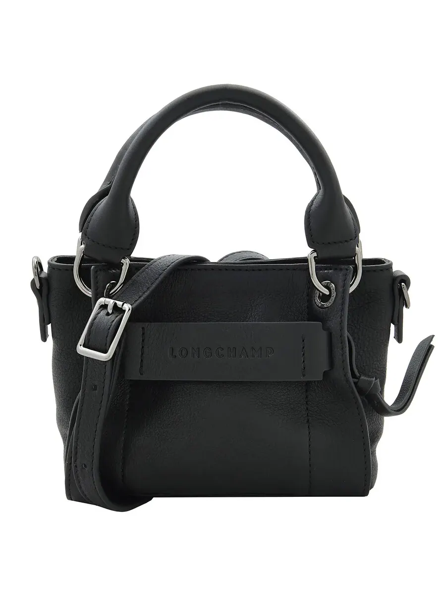 Сумка Longchamp 3D XS - Черная — черный