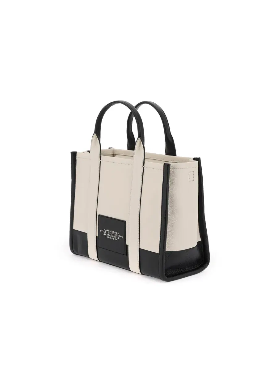 Сумка-тоут среднего размера Marc Jacobs The Colorblock — изображение 2 из 4, слоновая кость