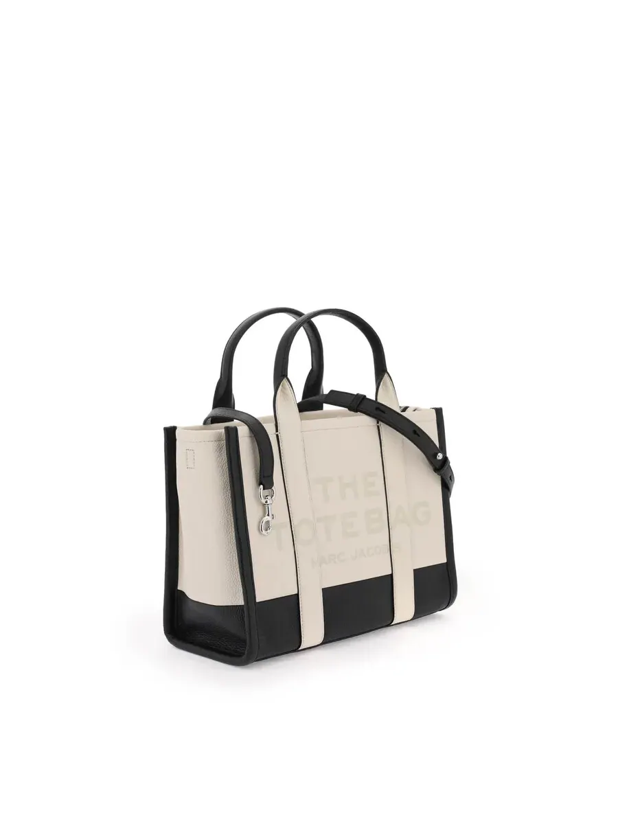 Сумка-тоут среднего размера Marc Jacobs The Colorblock — изображение 3 из 4, слоновая кость