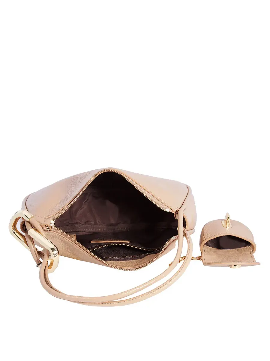 Сумка через плечо Marc Jacobs The Dual Hobo — изображение 5 из 5, верблюжий
