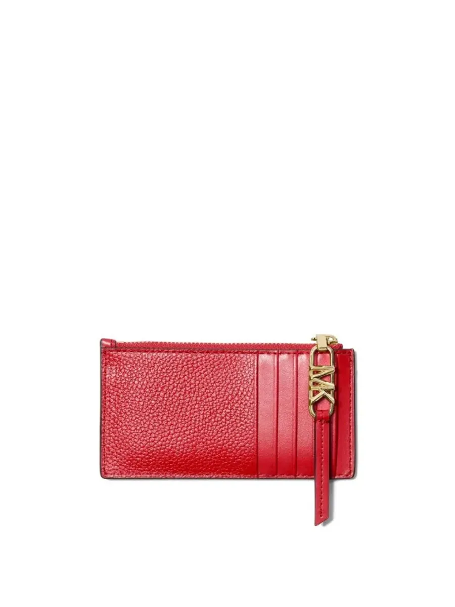 Визитница Michael Kors Empire из телячьей кожи маленького размера — изображение 2 из 2, красный
