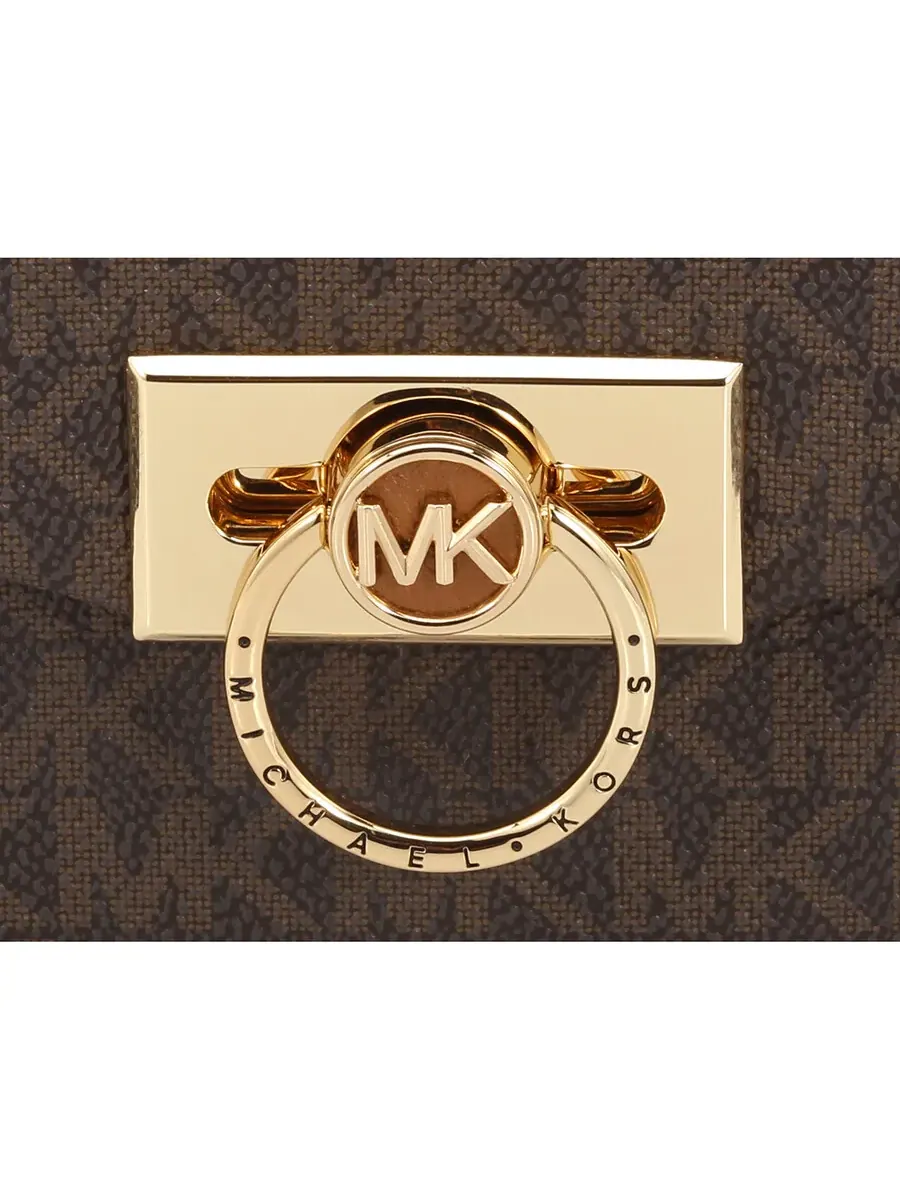 Женская сумка через плечо Michael Kors Hendrix с принтом логотипа — 4