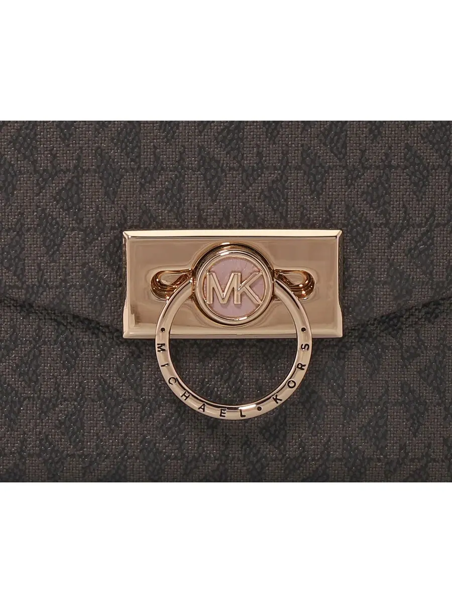 Женская сумка через плечо Michael Kors Hendrix с принтом логотипа — 5