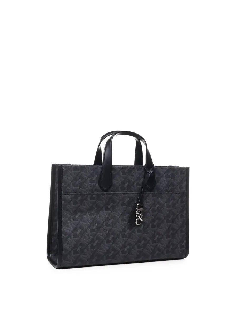 Женская сумка-тоут Michael Kors Gigi с логотипом — изображение 3 из 3, черный