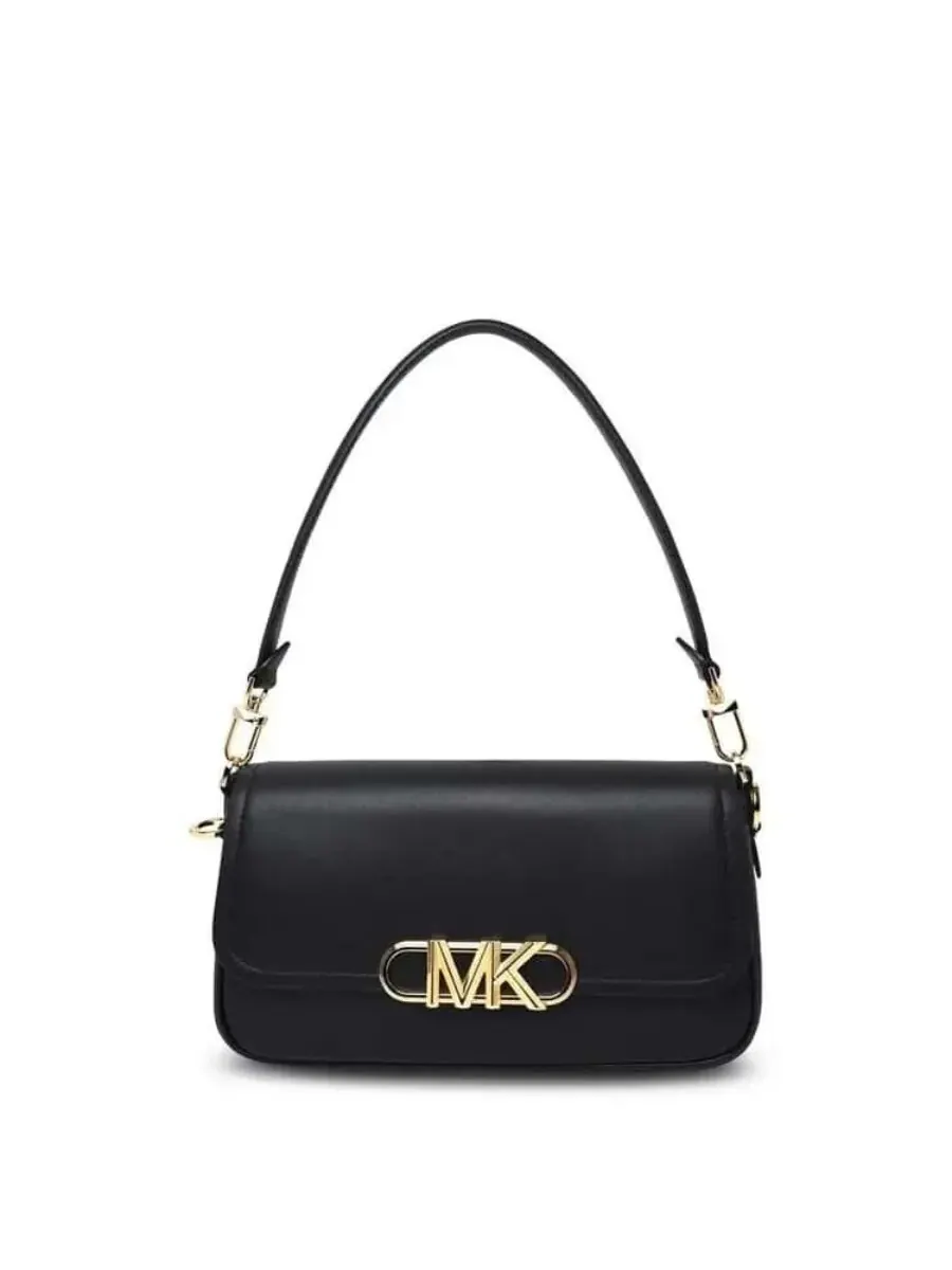 Женская кожаная сумка через плечо Michael Kors Parker — изображение 1 из 3, черный