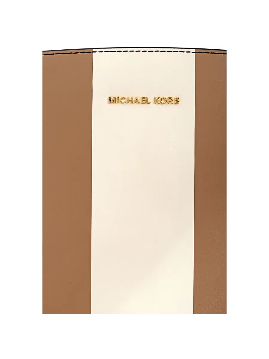 Женская сумка-сэтчел Michael Kors средней размера, черный/кешью — 3