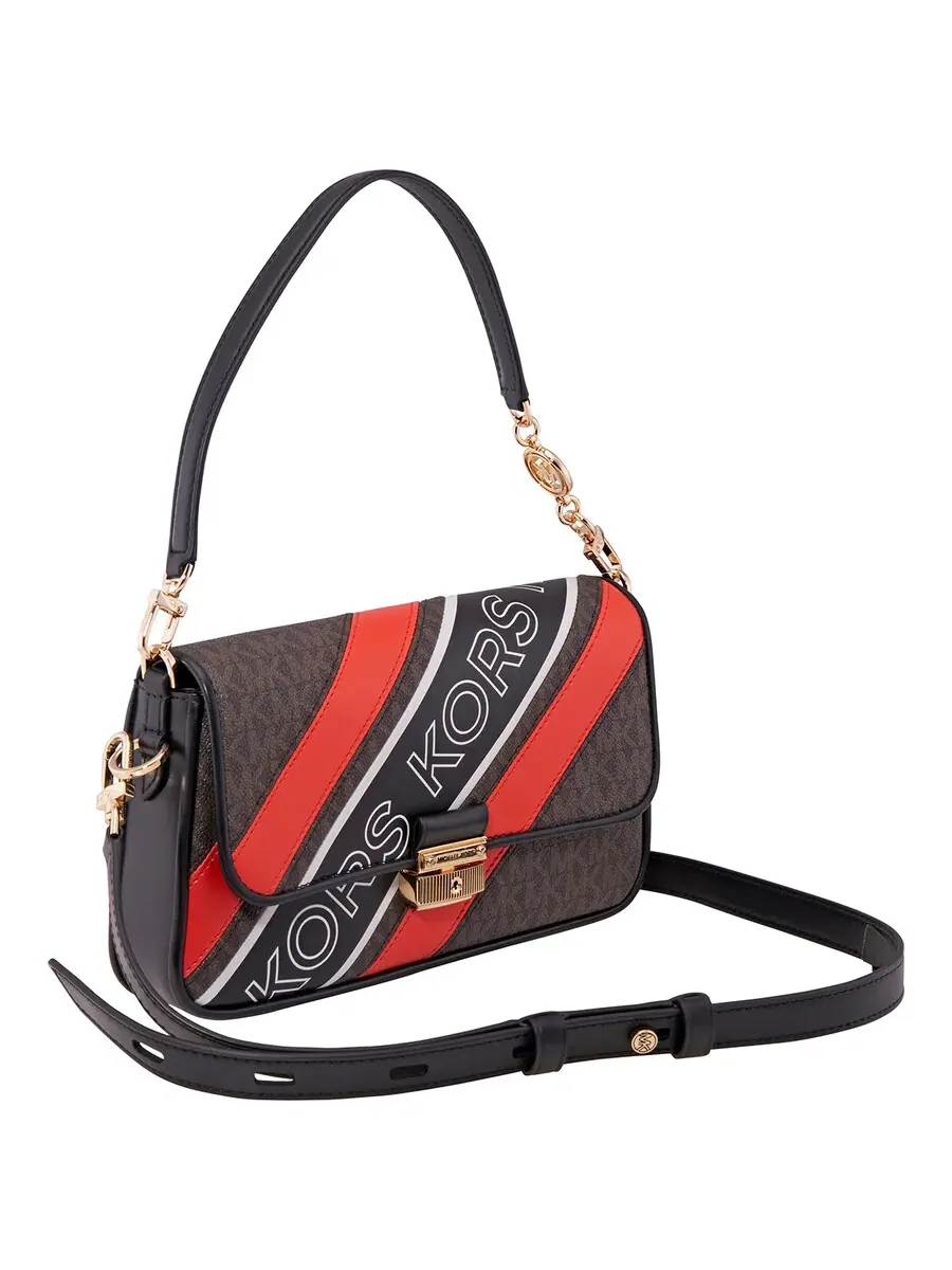 Женская сумка через плечо Michael Kors Bradshaw с логотипом — 5