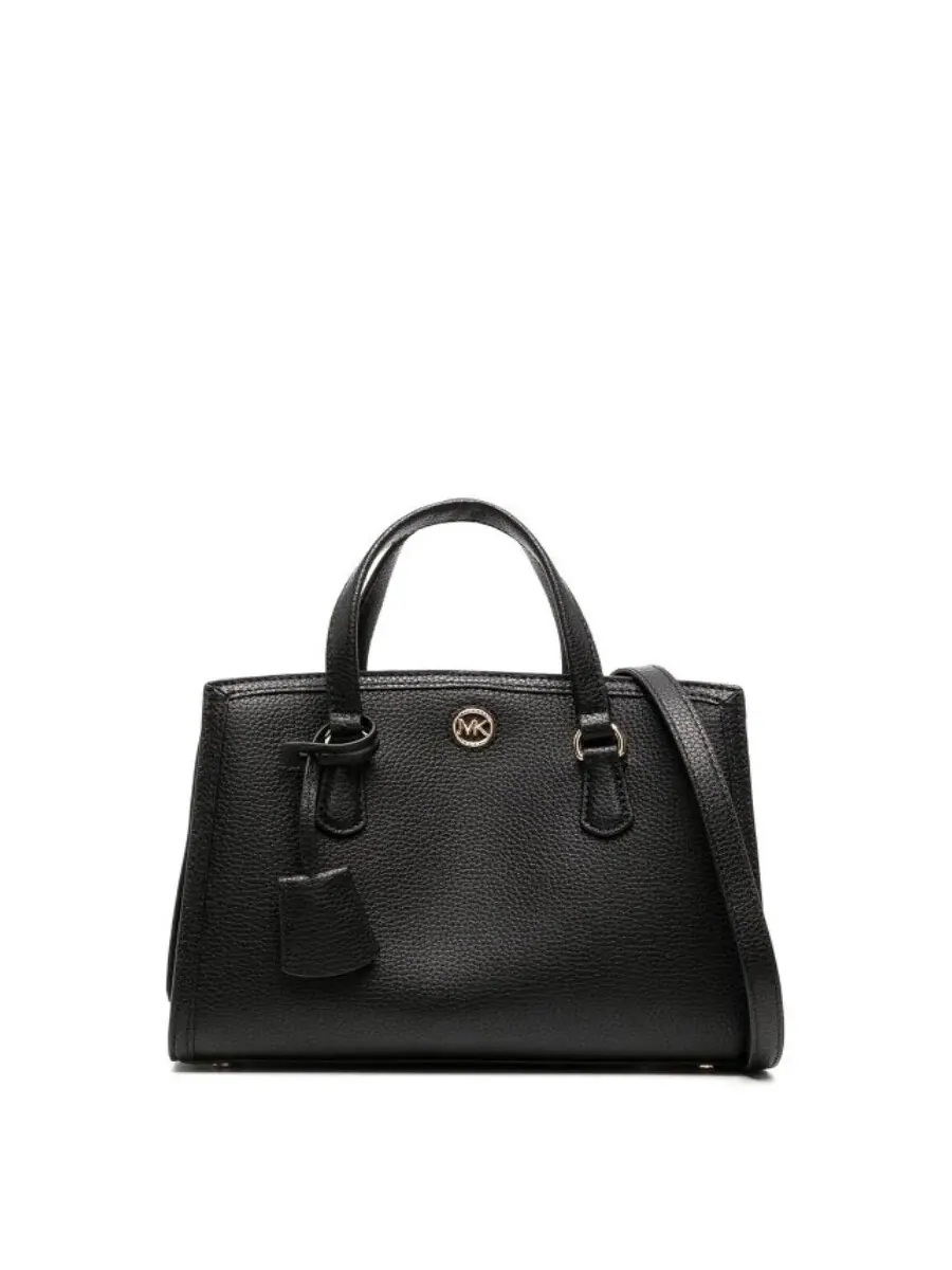 Женская кожаная сумка-почтальон Michael Kors Chantal — изображение 1 из 2, черный