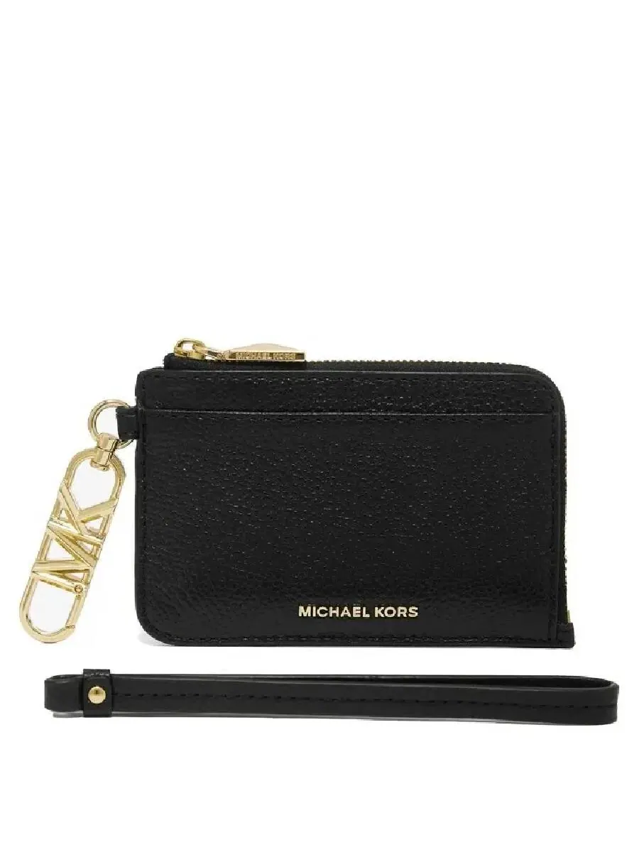 Маленький кожаный кошелек Michael Kors Empire — изображение 1 из 3, черный