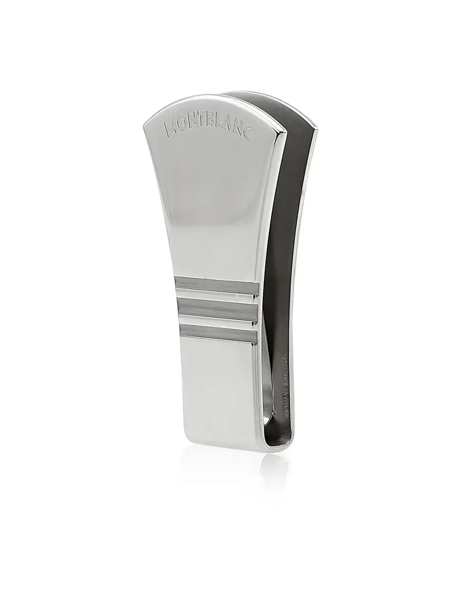 Зажим для денег Montblanc Essential Stirrup Sartorial — изображение 1 из 3, серебряный
