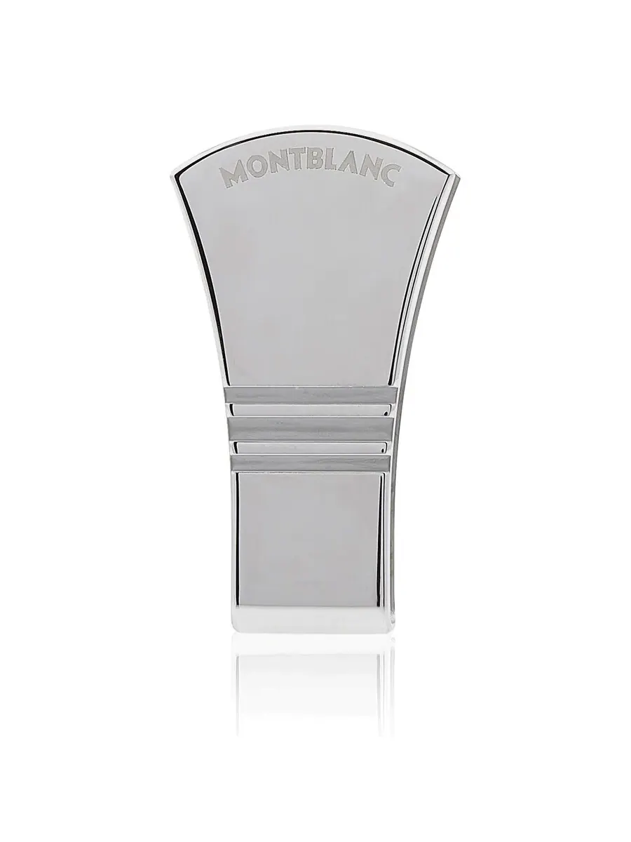 Зажим для денег Montblanc Essential Stirrup Sartorial — изображение 2 из 3, серебряный