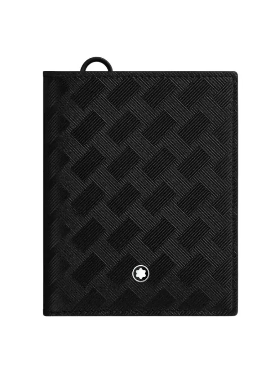 Кожаный кошелек Montblanc Extreme 3.0 Compact на 6 карт — изображение 1 из 3, черный
