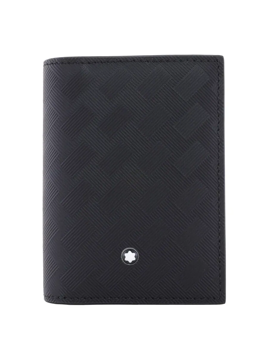 Картхолдер Montblanc Extreme 3.0 из тисненой кожи — изображение 1 из 4, черный