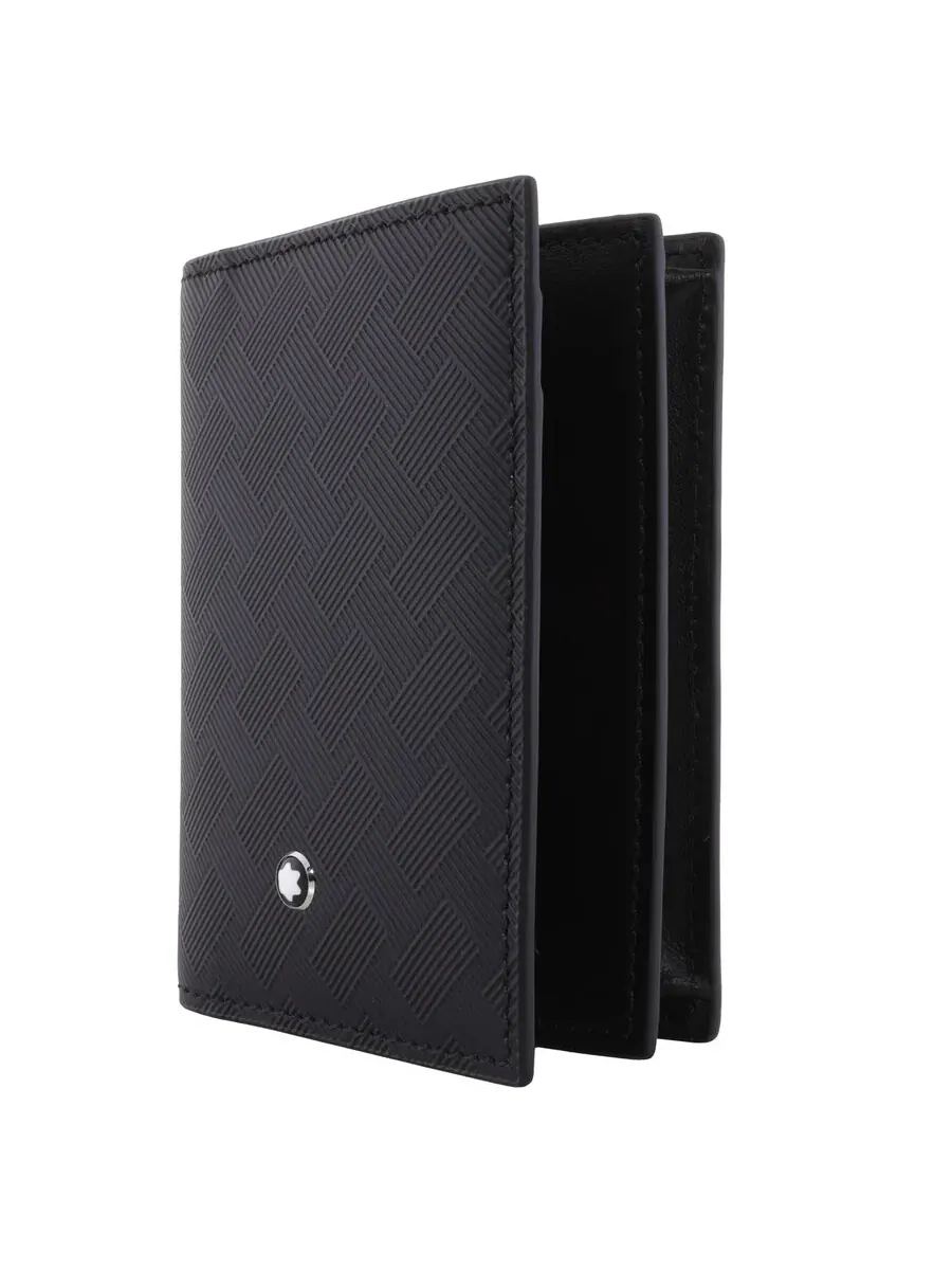 Картхолдер Montblanc Extreme 3.0 из тисненой кожи — изображение 2 из 4, черный