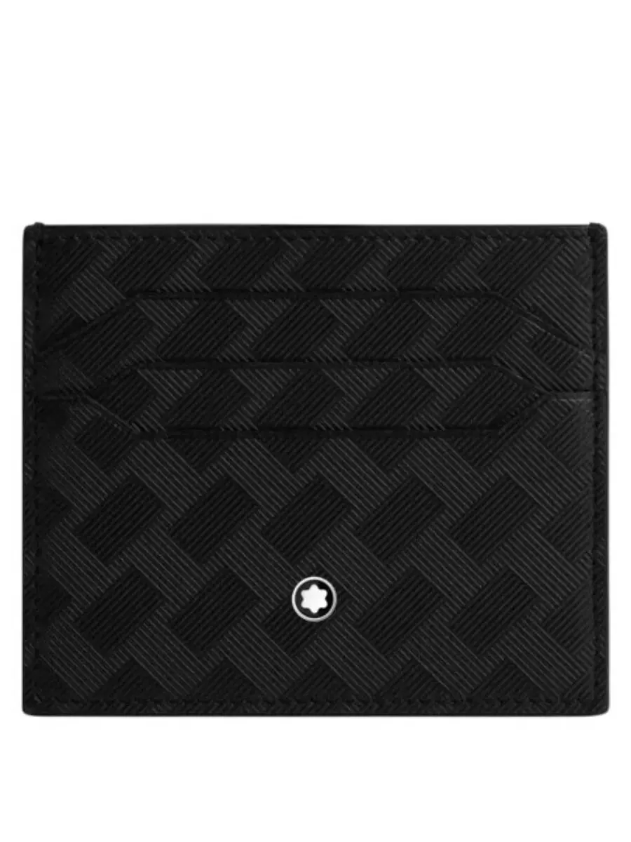Кожаный держатель для 6 карт MontBlanc Extreme 3.0 — изображение 1 из 3, черный