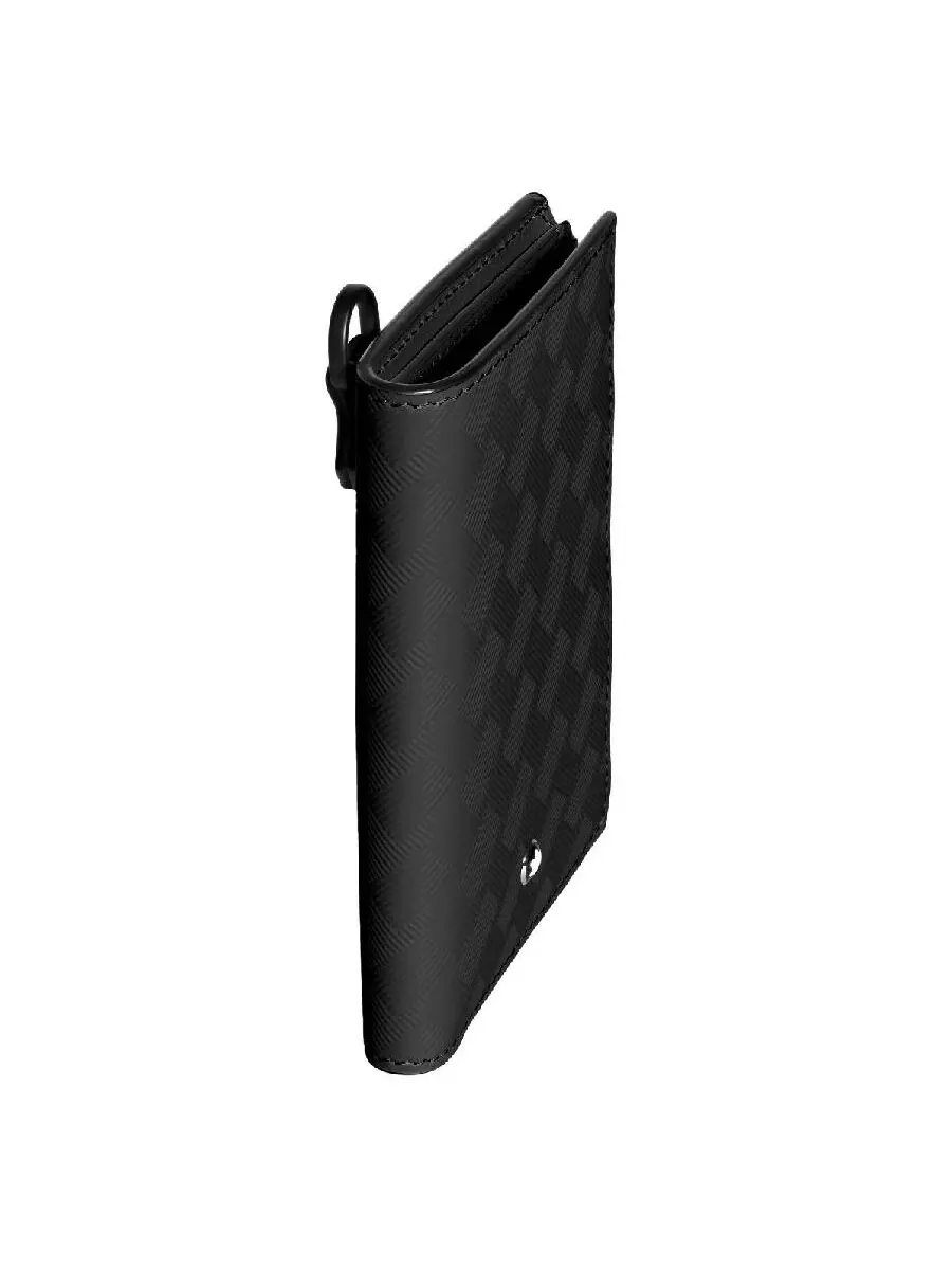 Кожаный мини-кошелек Montblanc Extreme 3.0 вертикальный — изображение 2 из 4, черный
