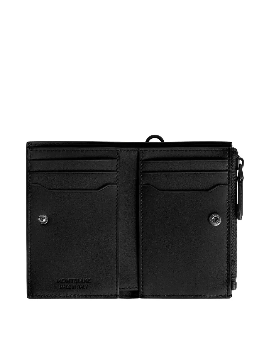 Кожаный мини-кошелек Montblanc Extreme 3.0 вертикальный — изображение 3 из 4, черный