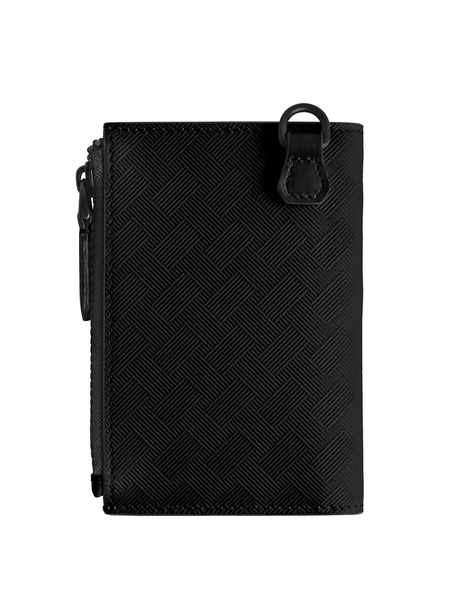 Кожаный мини-кошелек Montblanc Extreme 3.0 вертикальный — изображение 4 из 4, черный