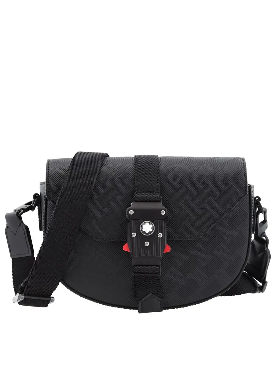 Montblanc Extreme 3.0 M Lock Круглая сумка-мессенджер — изображение 1 из 4, черный