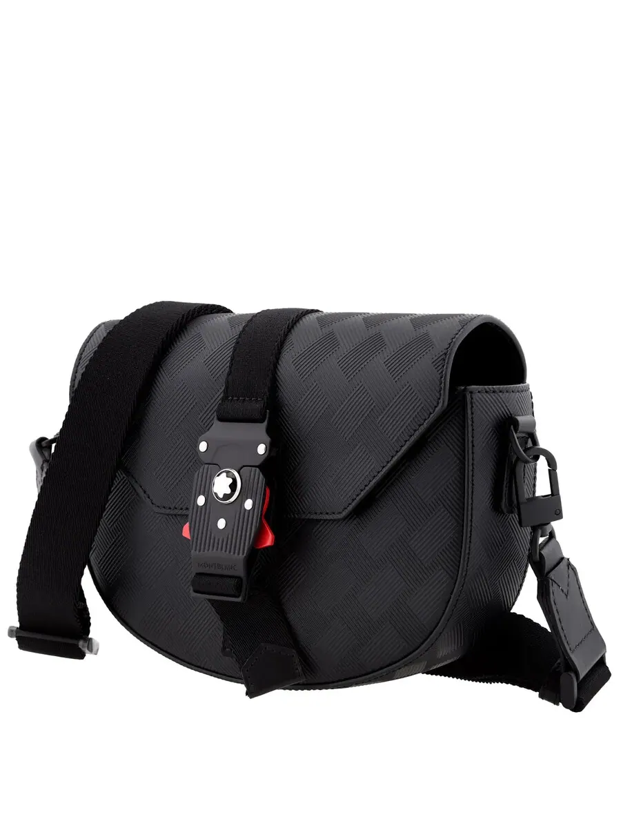 Montblanc Extreme 3.0 M Lock Круглая сумка-мессенджер — изображение 2 из 4, черный