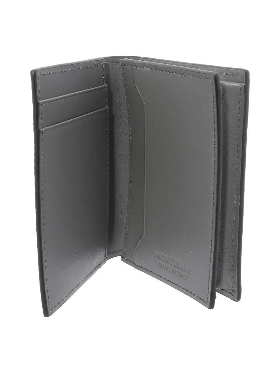 Кожаный держатель для карт Montblanc Medium Grey 4810 — изображение 4 из 4, серый