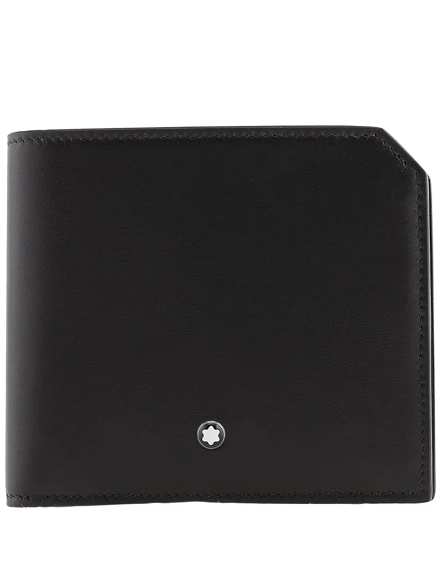 Портмоне Montblanc Meisterstuck Black Selection Soft на 4 карты — изображение 1 из 4, черный