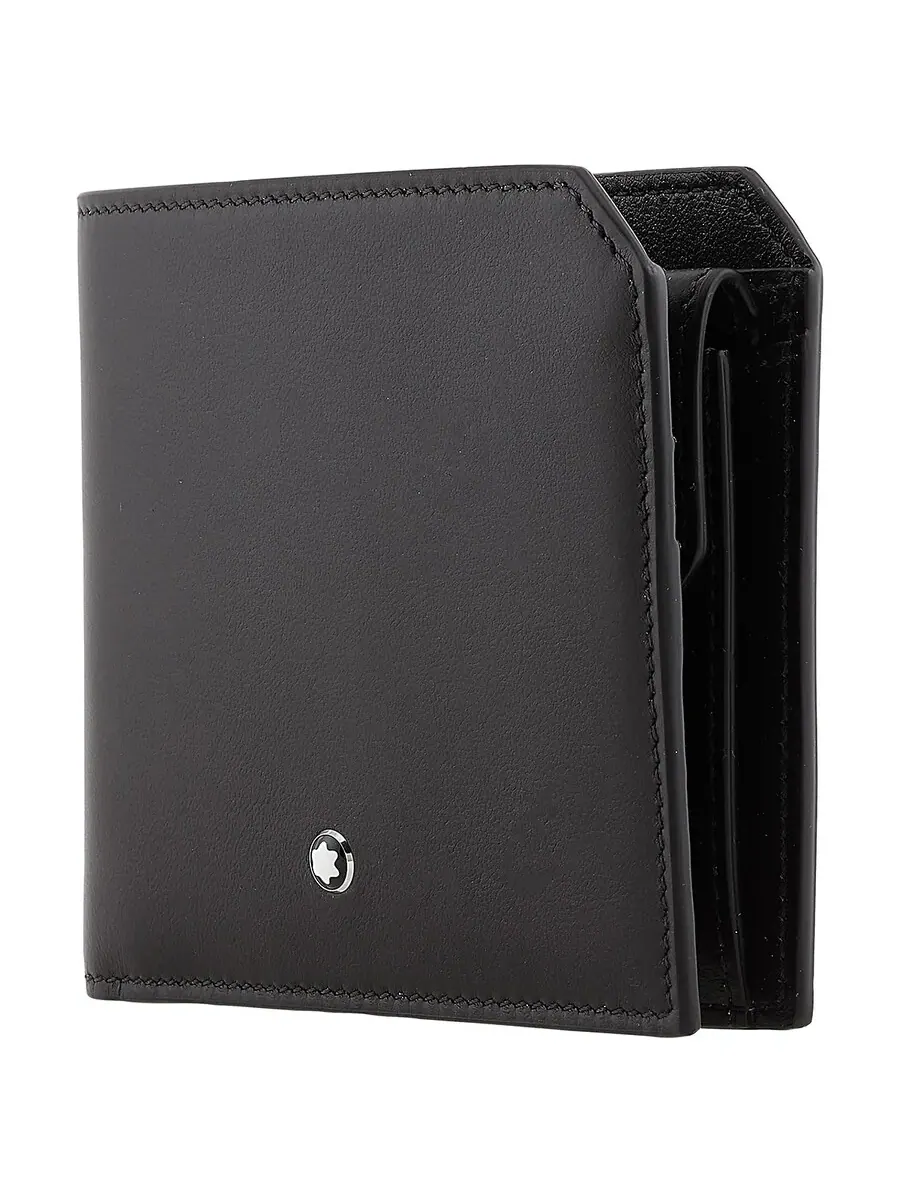 Портмоне Montblanc Meisterstuck Black Selection Soft на 4 карты — изображение 2 из 4, черный