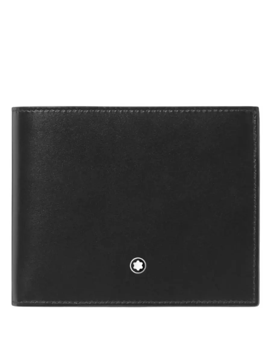 Кожаный кошелек Montblanc Meisterstuck для монет — изображение 1 из 3, черный