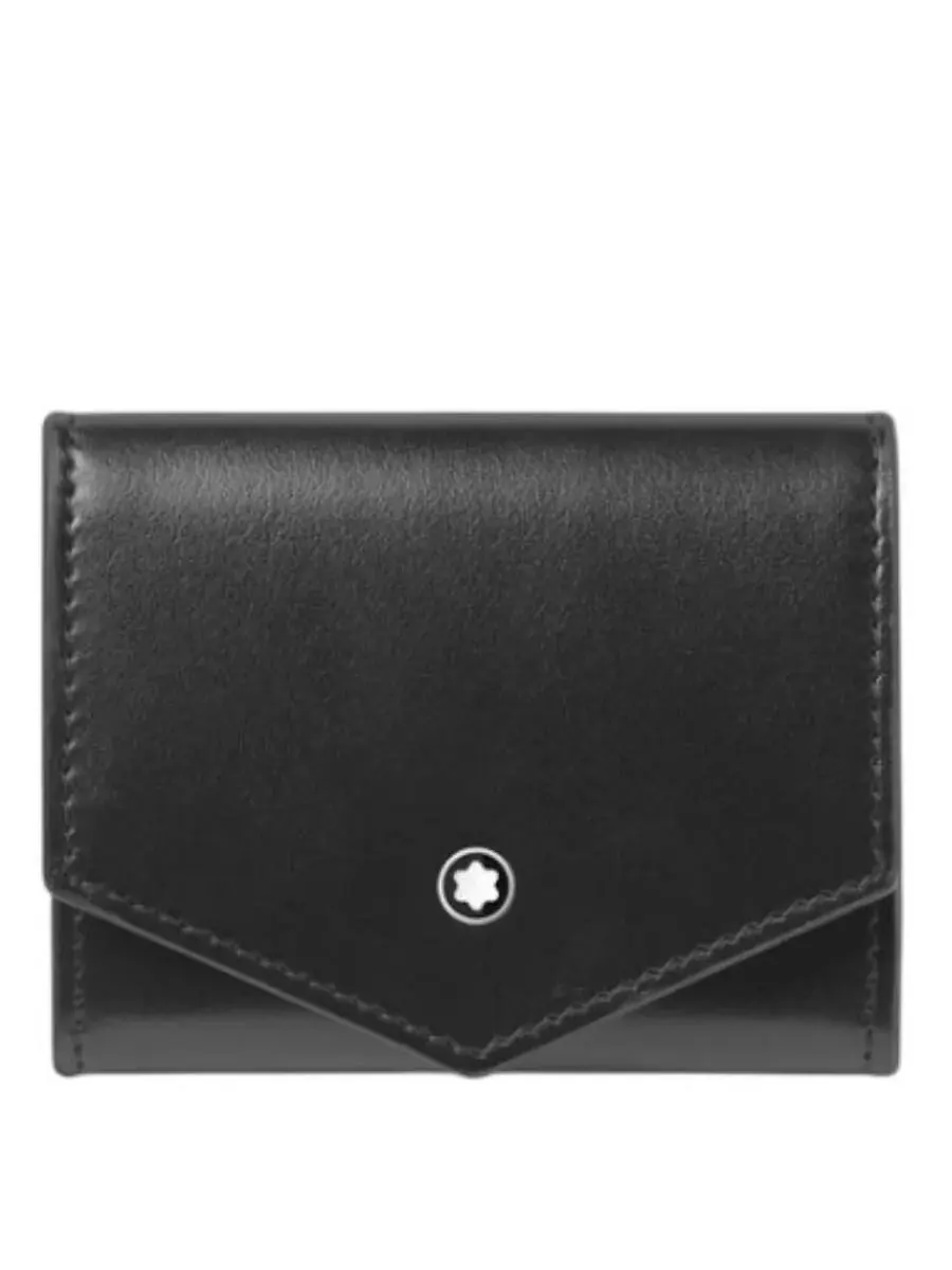 Кожаный футляр для монет Montblanc Meisterstuck — изображение 1 из 2, черный