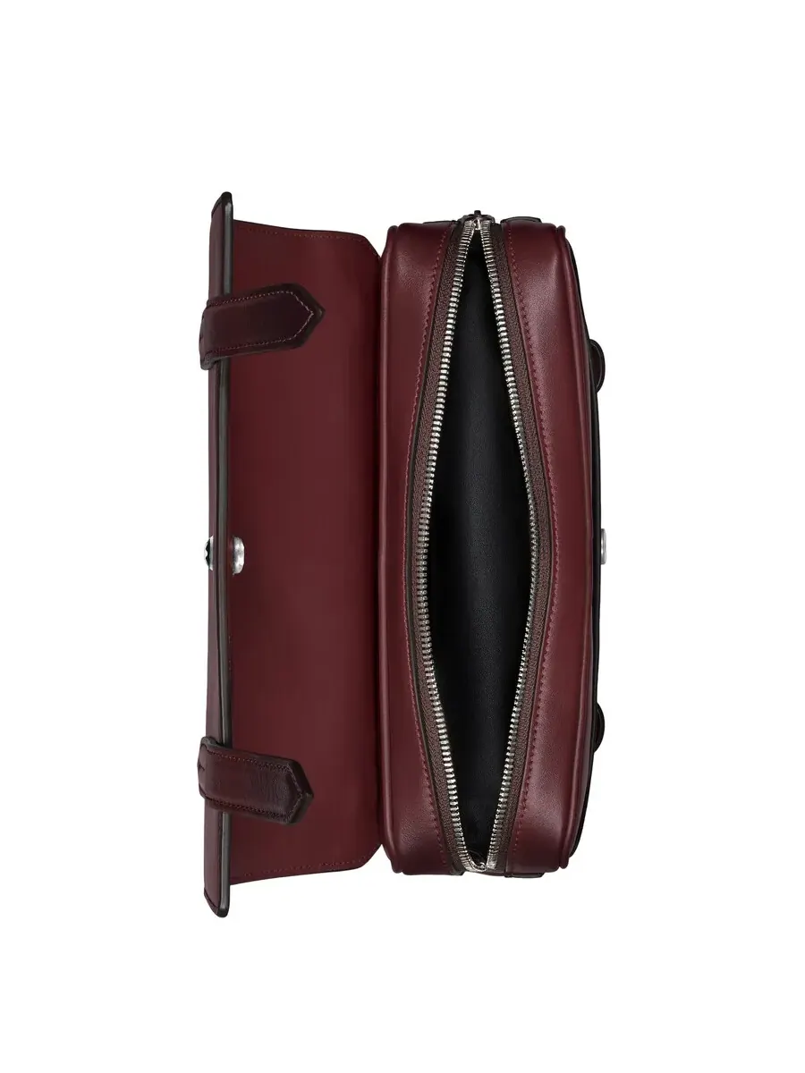 Кожаная сумка-мессенджер Montblanc Meisterstuck — изображение 4 из 4, красный