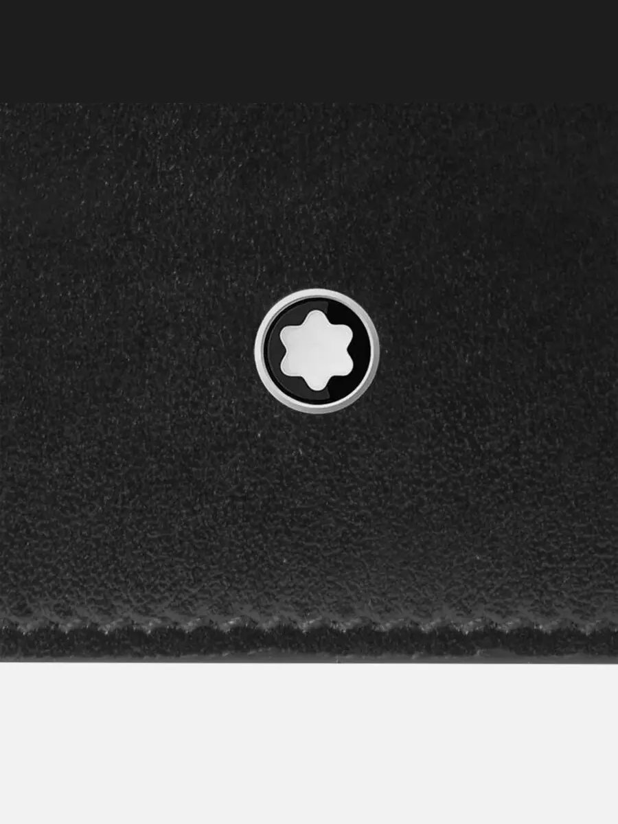 Кошелек Montblanc Meisterstück на 14 карт с карманом на молнии — изображение 4 из 4, черный