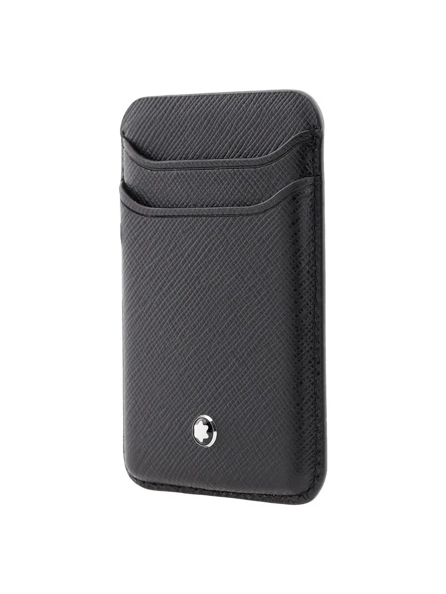 Картхолдер Montblanc Sartorial на 2 карты для iPhone с MagSafe — изображение 2 из 3, черный