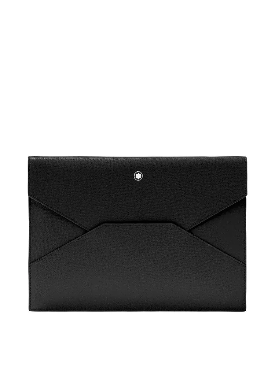 Сумка Montblanc Sartorial Envelope Leather Pouch — изображение 1 из 4, черный