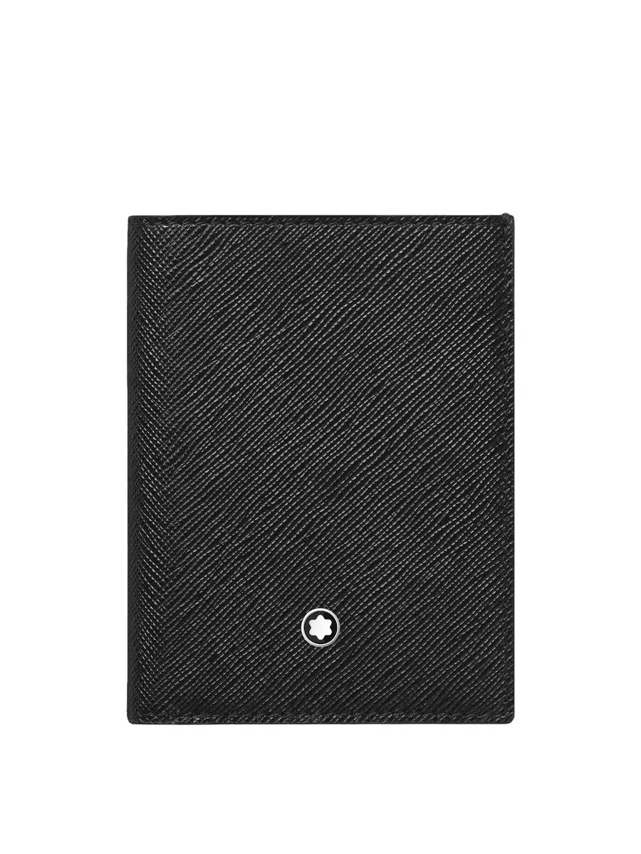 Мини-кошелек Montblanc Sartorial на 4 карты — изображение 1 из 3, черный